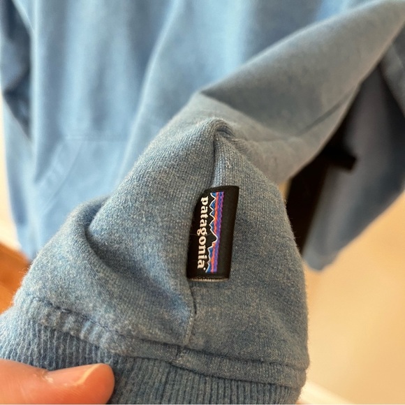 Patagonia Live Simply Market Bike Midweight Hoody - Radar Blue XL Women’s - Picture 8 of 15